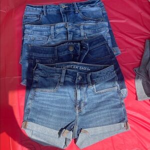 Wax Jean Blue Denim Shorts